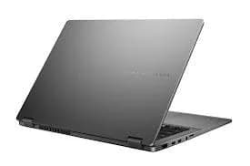 ASUS VIVOBOOK 14 FLIP TP3407S ULTRA7(256V)-16G DDR5X-1T-INTEL IRIS-14" WUXGA OLED , TUOCH X360 RGB,JAEGER GREY WIFI7 , BT , USB3.2A , USB3.2C , 4CELL 70WH GRADE : OPENBOX same as new